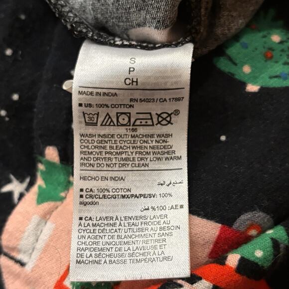 Old Navy Women's Small RV Happy Holidays Christmas Flannel Pajama Pants - Picture 6 of 6